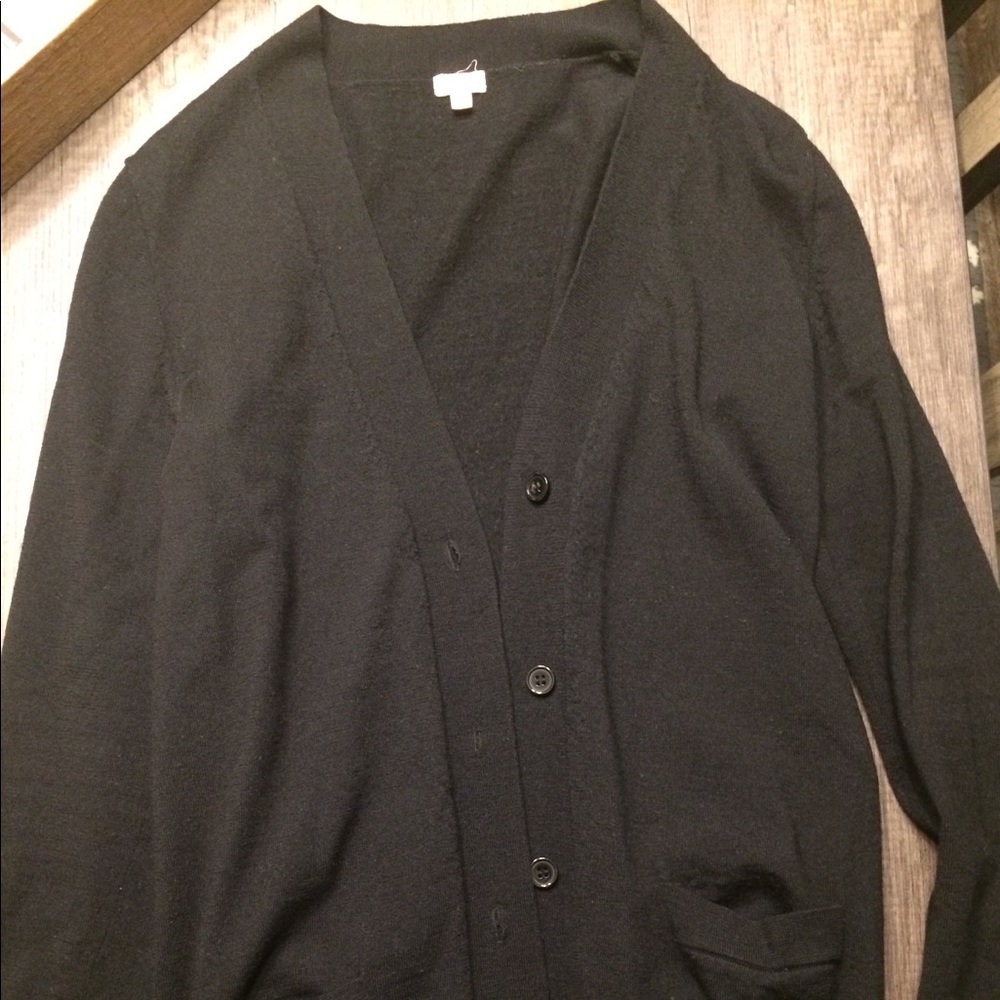 Black Jcrew Cardigan